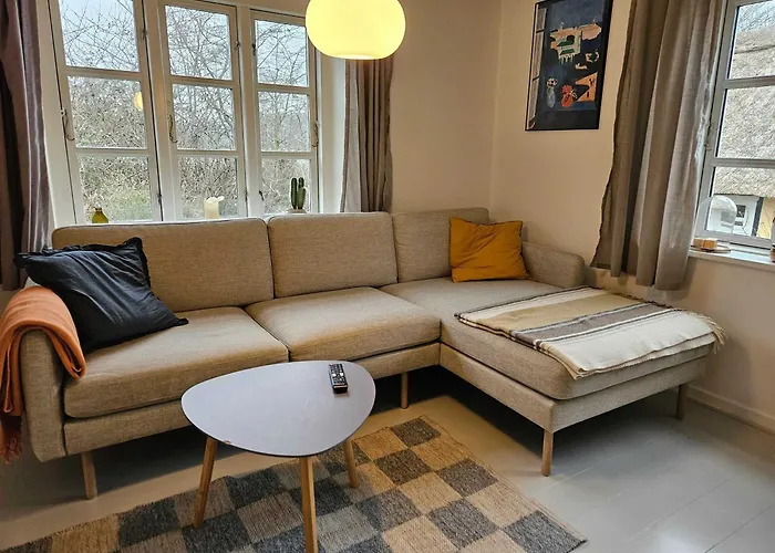 Idyllic Surrounded By Fields Tranekær