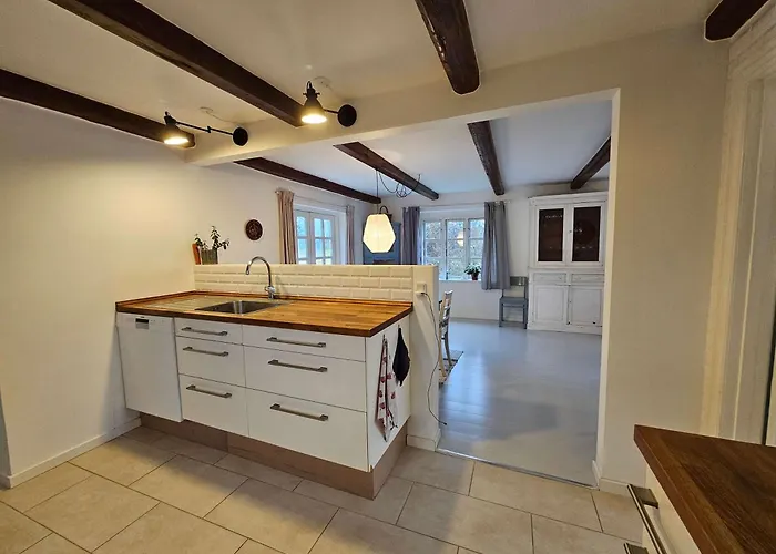 Idyllic Surrounded By Fields Semesterbostad