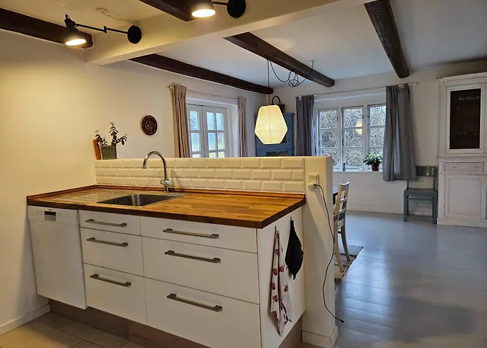 Idyllic Surrounded By Fields